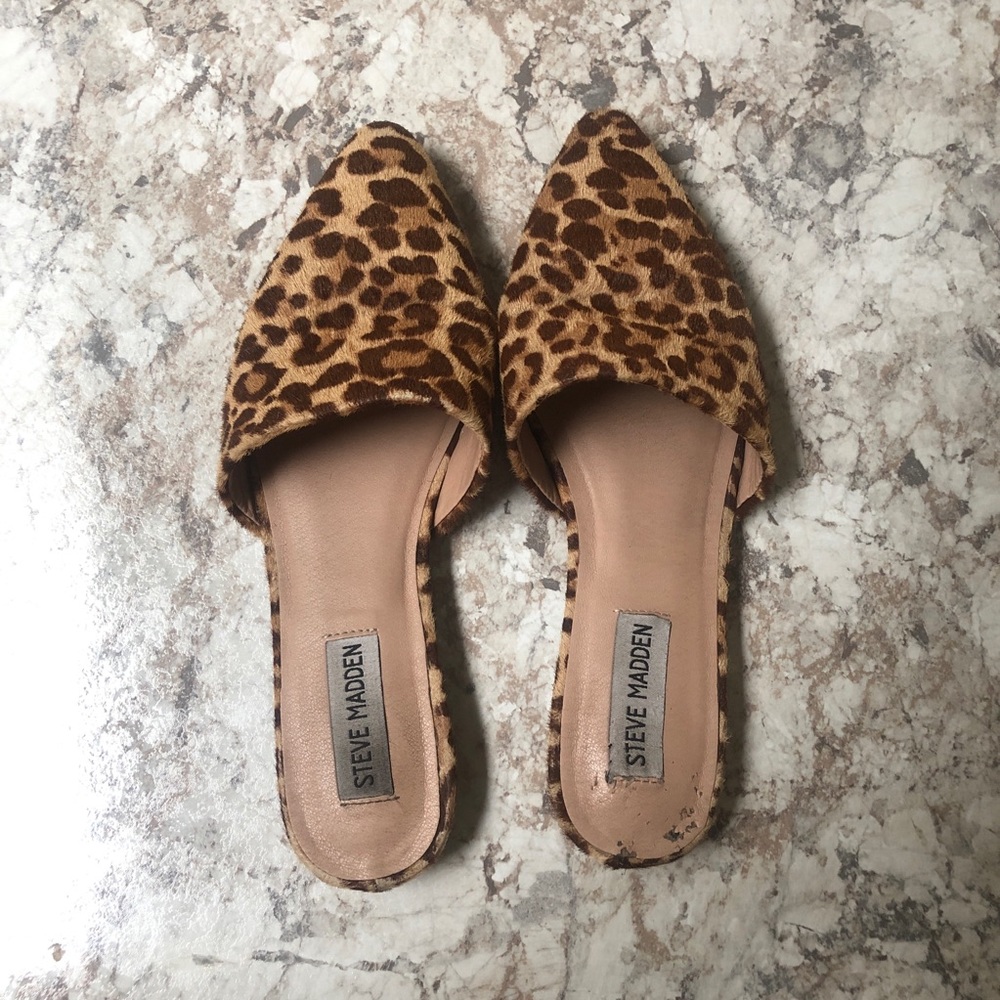 Steve Madden - Leopard Print Mules